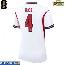 England Declan Rice #4 Heimtrikot Frauen WM 2026 Kurzarm
